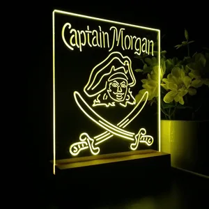Captain Morgan Pirate LED Desk Light