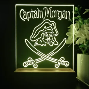 Captain Morgan Pirate LED Desk Light