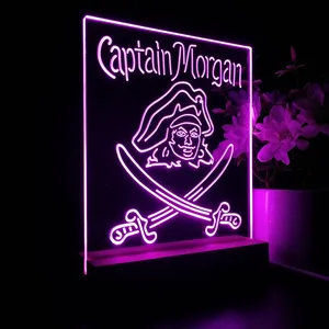 Captain Morgan Pirate LED Desk Light