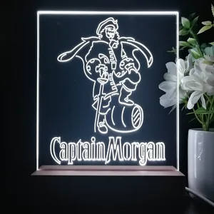 Captain Morgan Standing LED Desk Light