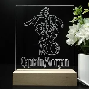 Captain Morgan Standing LED Desk Light