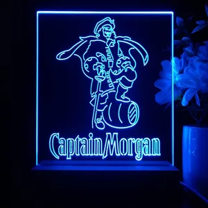 Captain Morgan Standing LED Desk Light