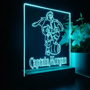 Captain Morgan Standing LED Desk Light