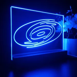 Carolina Hurricanes Logo 1 LED Desk Light