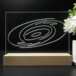 Carolina Hurricanes Logo 1 LED Desk Light