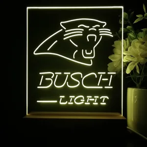 Carolina Panthers Busch Light LED Desk Light