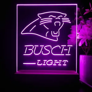 Carolina Panthers Busch Light LED Desk Light
