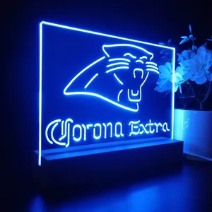 Carolina Panthers Corona Extra LED Desk Light