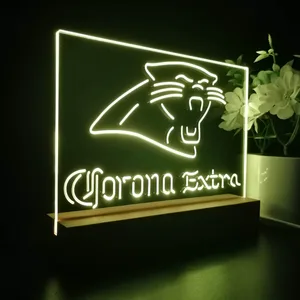 Carolina Panthers Corona Extra LED Desk Light