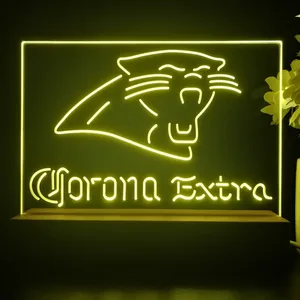 Carolina Panthers Corona Extra LED Desk Light