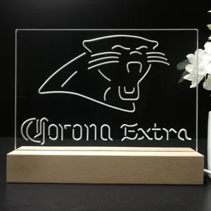 Carolina Panthers Corona Extra LED Desk Light
