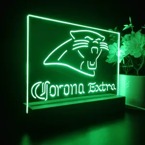 Carolina Panthers Corona Extra LED Desk Light