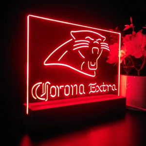 Carolina Panthers Corona Extra LED Desk Light