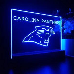 Carolina Panthers LED Desk Light