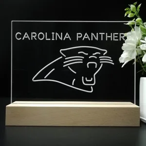 Carolina Panthers LED Desk Light