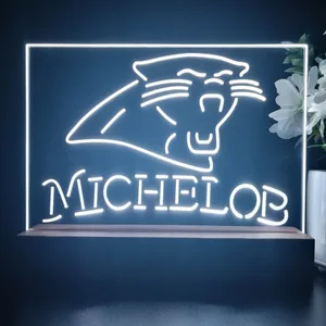 Carolina Panthers Michelob LED Desk Light
