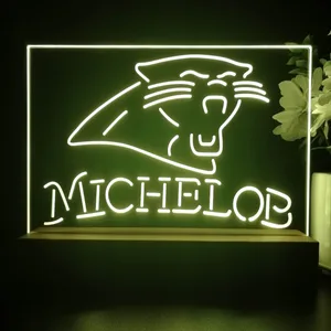 Carolina Panthers Michelob LED Desk Light