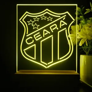 Ceara Sporting Club Logo LED Desk Light