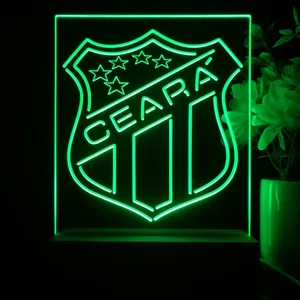 Ceara Sporting Club Logo LED Desk Light