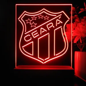 Ceara Sporting Club Logo LED Desk Light