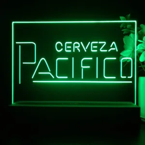 Cerveza Pacifico Banner LED Desk Light