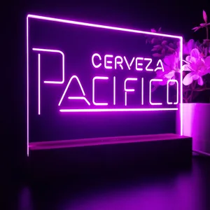 Cerveza Pacifico Banner LED Desk Light