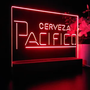 Cerveza Pacifico Banner LED Desk Light