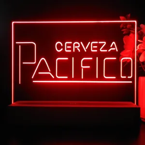 Cerveza Pacifico Banner LED Desk Light