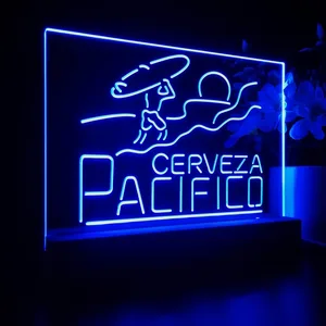 Cerveza Pacifico Surf LED Desk Light