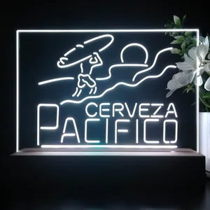 Cerveza Pacifico Surf LED Desk Light