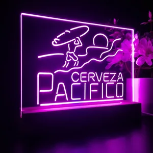 Cerveza Pacifico Surf LED Desk Light