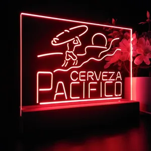 Cerveza Pacifico Surf LED Desk Light