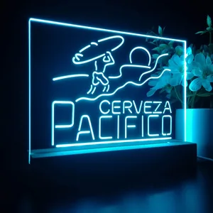 Cerveza Pacifico Surf LED Desk Light
