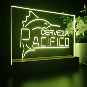 Cerveza Pacifico Swordfish LED Desk Light