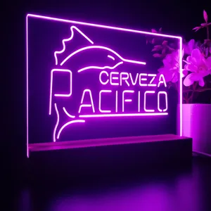 Cerveza Pacifico Swordfish LED Desk Light