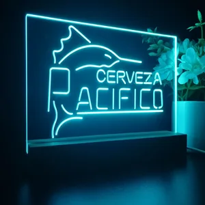 Cerveza Pacifico Swordfish LED Desk Light