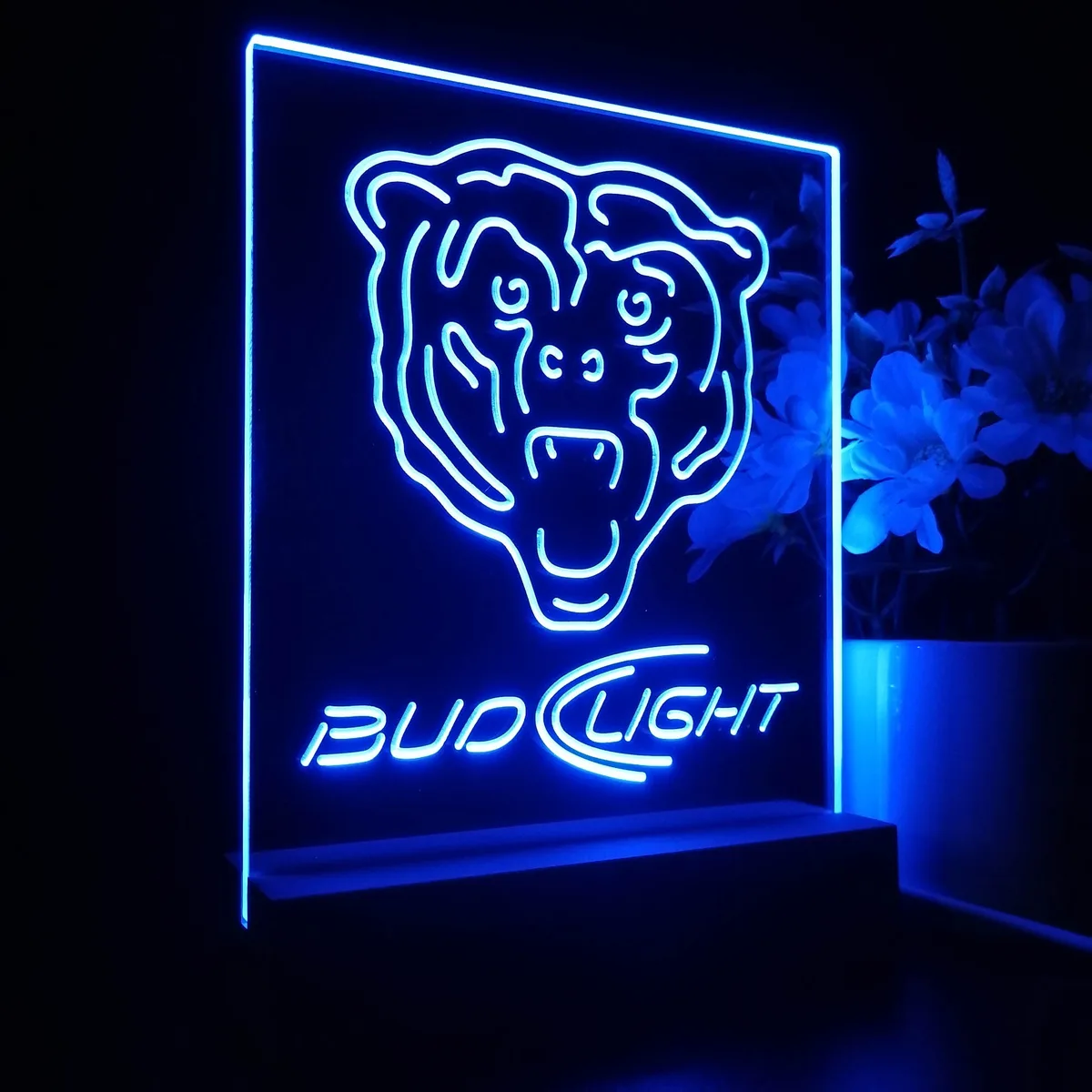 Chicago Bears Bud Light LED Desk Light