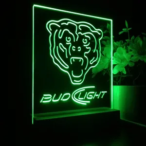 Chicago Bears Bud Light LED Desk Light