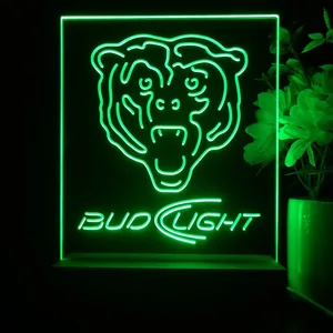 Chicago Bears Bud Light LED Desk Light
