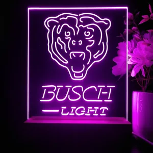 Chicago Bears Busch Light LED Desk Light