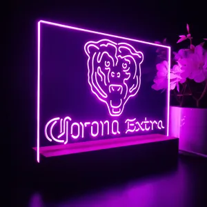 Chicago Bears Corona Extra LED Desk Light