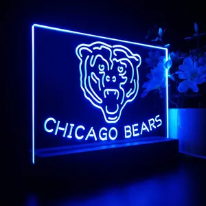 Chicago Bears LED Desk Light