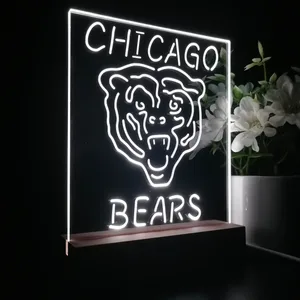 Chicago Bears Logo 1 LED Desk Light