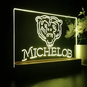 Chicago Bears Michelob LED Desk Light
