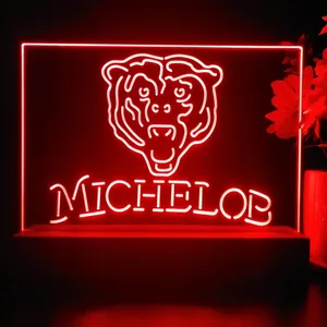Chicago Bears Michelob LED Desk Light