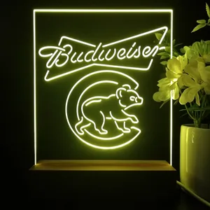 Chicago Cubs Budweiser LED Desk Light