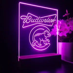 Chicago Cubs Budweiser LED Desk Light
