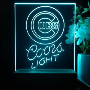 Chicago Cubs Coors Light LED Desk Light