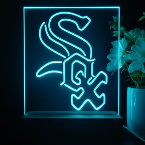 Chicago White Sox Logo 1 LED Desk Light