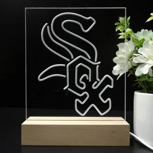 Chicago White Sox Logo 1 LED Desk Light
